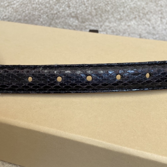 genuine snakeskin belt / leather belt - Picture 8 of 13